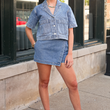 Load image into Gallery viewer, Jaclyn Denim Skort