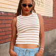 Load image into Gallery viewer, Chandler Stripe Tank<br>***LAST ONE***