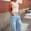 Load image into Gallery viewer, Jordan Cropped Denim