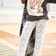 Load image into Gallery viewer, Now You See Me Lace Pant - White