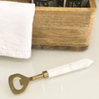 Load image into Gallery viewer, White Marble Bottle Opener