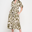 Load image into Gallery viewer, Emerald Canopy Shirt Dress