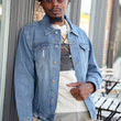 Load image into Gallery viewer, Mason Denim Trucker Jacket