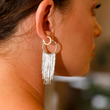 Load image into Gallery viewer, Gaia Fringe Earrings