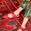 Load image into Gallery viewer, Gianna Slingback - Red