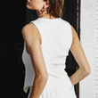 Load image into Gallery viewer, Alexis Vest - White