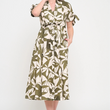 Load image into Gallery viewer, Emerald Canopy Shirt Dress