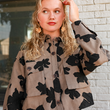 Load image into Gallery viewer, Jacquard Floral Jacket