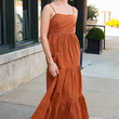 Load image into Gallery viewer, Terracotta Ridge Maxi Dress