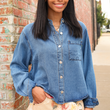 Load image into Gallery viewer, Melisse Denim Shirt