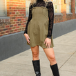 Load image into Gallery viewer, Agnes Mini Dress - Olive