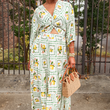 Load image into Gallery viewer, Lemon Grove Delight Maxi Dress