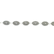 Load image into Gallery viewer, Silver Oval Chain Belt