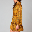 Load image into Gallery viewer, Grace Snake Mini Dress