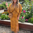 Load image into Gallery viewer, Jude Snake Maxi Dress