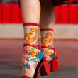 Load image into Gallery viewer, Year Of The Snake Sheer Socks