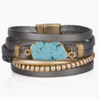 Load image into Gallery viewer, Playa Leather Wrap Bracelet