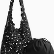 Load image into Gallery viewer, Aster Floral Tote - Black
