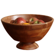 Load image into Gallery viewer, Wood Pedestal Bowl