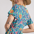 Load image into Gallery viewer, Gentry Flutter Sleeve Wrap Dress