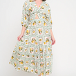 Load image into Gallery viewer, Lemon Grove Delight Maxi Dress