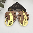 Load image into Gallery viewer, Vacation Vibes Leopard Earrings