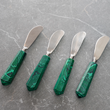 Load image into Gallery viewer, Green Marble Stone Spreaders