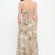 Load image into Gallery viewer, Santorini Olive Sketch Maxi Dress