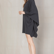 Load image into Gallery viewer, Cassie Shoulder Dress - Black