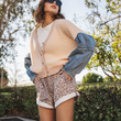 Load image into Gallery viewer, Just Relax Cuffed Shorts - Leopard<br>***Last One***