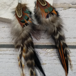 Load image into Gallery viewer, Boho Feather Earrings