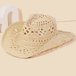 Load image into Gallery viewer, Western Straw Cowboy Hat