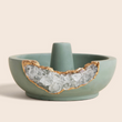 Load image into Gallery viewer, Quartz Incense Holder - Green
