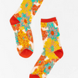 Load image into Gallery viewer, Flower Power Sheer Socks