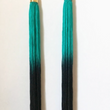 Load image into Gallery viewer, Teal Ombre Earrings