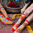 Load image into Gallery viewer, Flower Power Sheer Socks