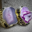 Load image into Gallery viewer, Natural Agate Gem Ring