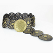 Load image into Gallery viewer, Boho Disc Leather Belt