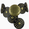 Load image into Gallery viewer, Boho Disc Leather Belt