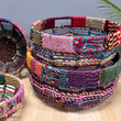 Load image into Gallery viewer, Multicolor Jute Weave Basket
