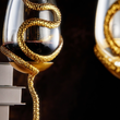 Load image into Gallery viewer, Serpent Wine Glasses