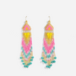 Load image into Gallery viewer, Desert Rose Beaded Earrings