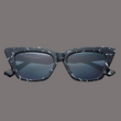 Load image into Gallery viewer, Vista Cat Eye Sunglasses - Black Marble