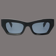 Load image into Gallery viewer, Selina Cat Eye Sunglasses - Black