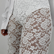 Load image into Gallery viewer, Now You See Me Lace Pant - White