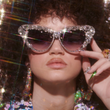Load image into Gallery viewer, Crystal Bomb Funglasses