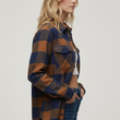 Load image into Gallery viewer, Brynley Flannel - Rust