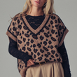 Load image into Gallery viewer, Leopard Sweater Vest