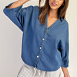 Load image into Gallery viewer, Ripley Denim Top