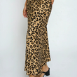 Load image into Gallery viewer, Misty Leopard Satin Skirt
